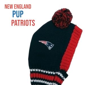 NFL New England Patriots Pet Knit Hat, NWT